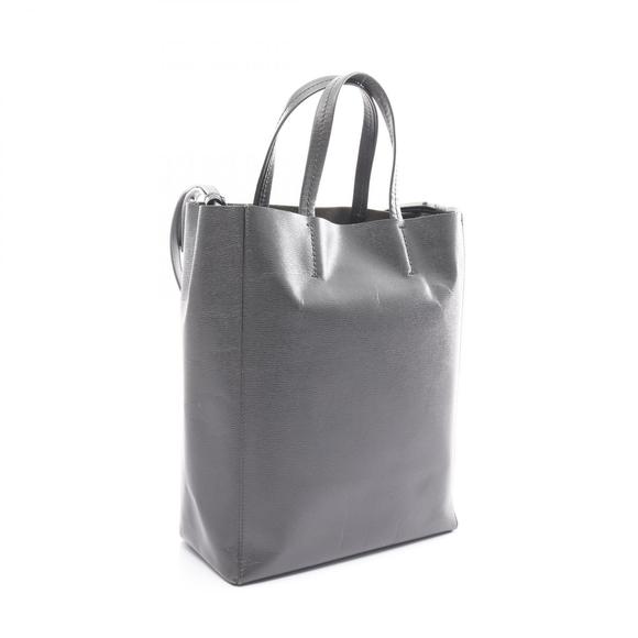 Celine Leather Small Tote Bag Gray - Picture 2 of 10